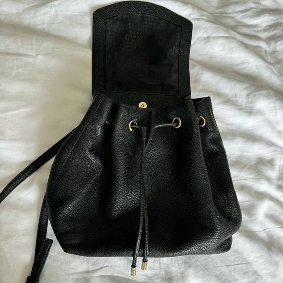 Kate Spade Mini Drawstring Backpack - Black - Picture 2 of 7